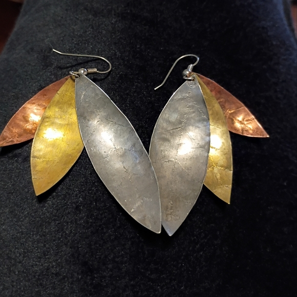 Falling Leaves Earrings - Picture 2 of 2